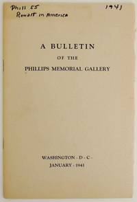 A Bulletin of The Phillips Memorial Gallery