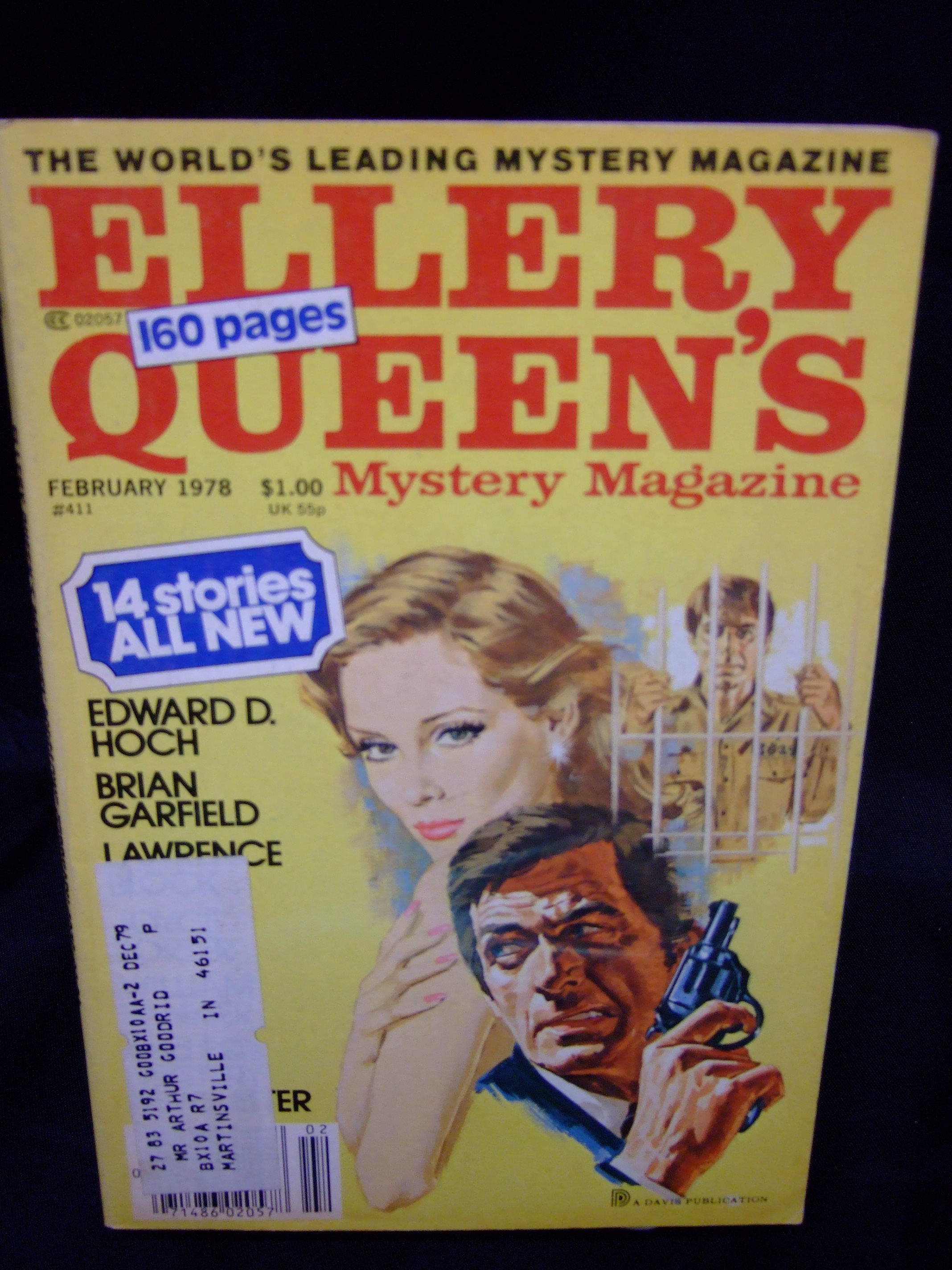 ELLERY QUEEN'S MYSTERY MAGAZINE FEBRUARY 1947 VOL 9 #39 CORNELL WOOLRICH ELLERY QUEEN'S MYSTERY MAGAZINE FEBRUARY 1947 VOL 9 #39 CORNELL WOOLRICH