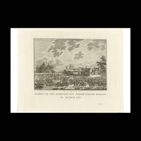 Having regard to the arrival of the Amsterdam citizens in Muyden 1787, Photo Rag Bright White,...