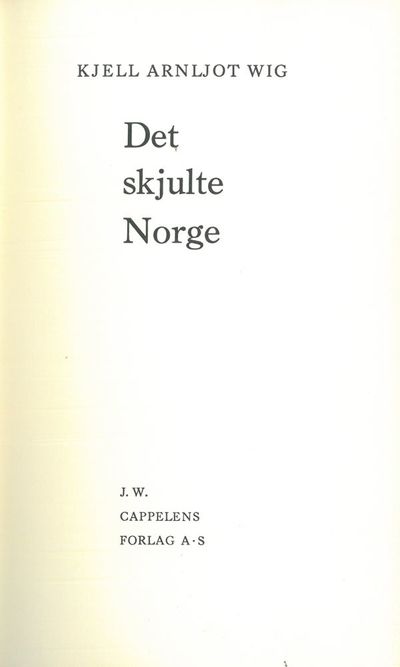 Det skjulte Norge.