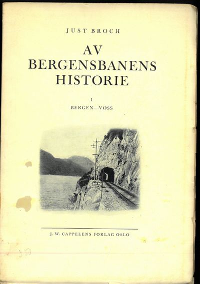 Av bergensbanens historie. I-III.