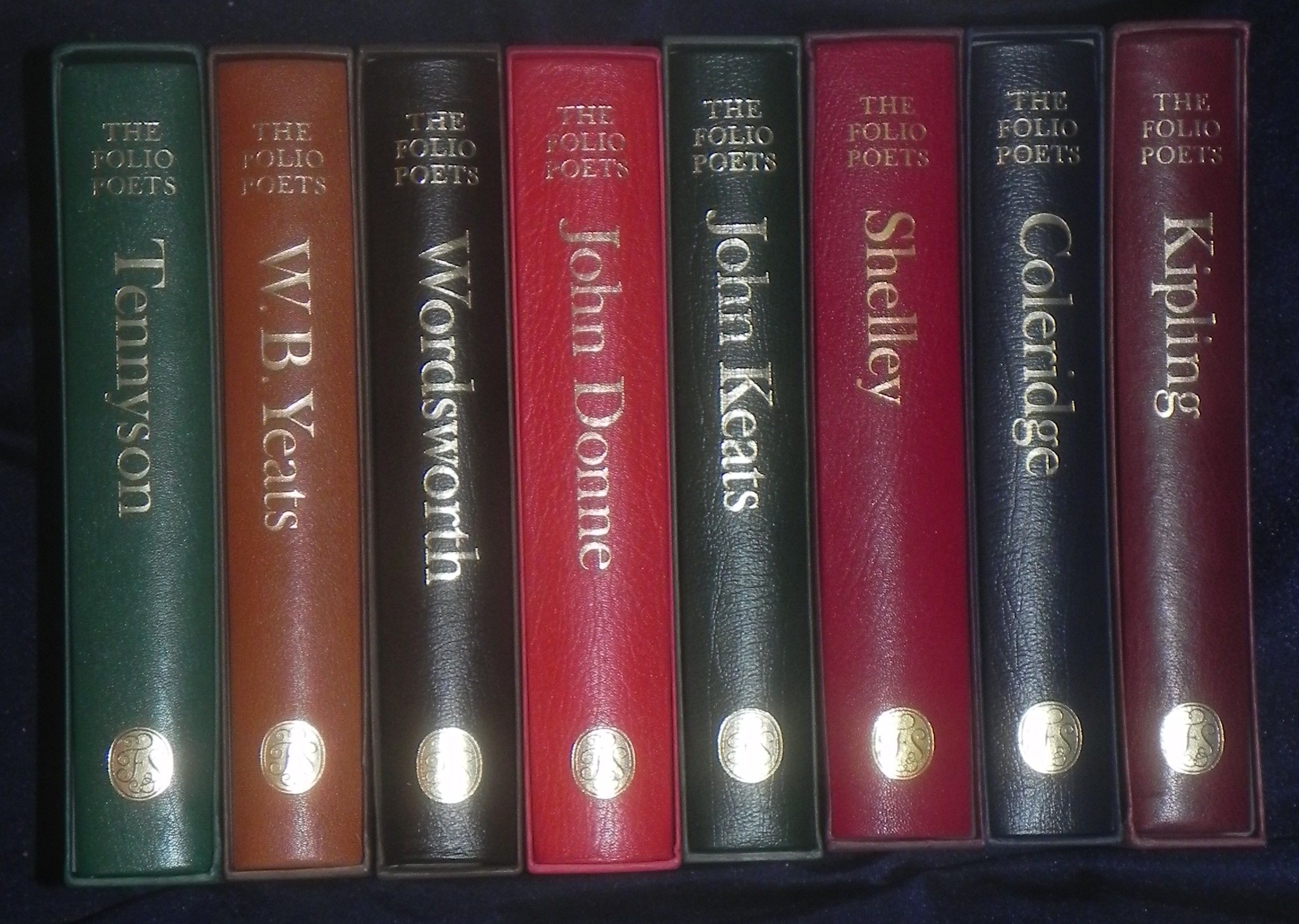 Volume Folio Qld Example The Folio Poets 8 Volume Set w Slipcase Folio Society VG+ Folio Society ...