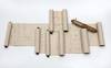 Five illustrated handscrolls on paper, entitled on the oldish wooden box “Kasō maki” 家相巻 [“House Physiognomy”]