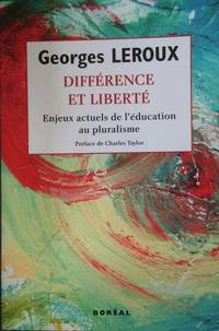 image of Différence et liberté. Enjeux actuels de l'éducati (Essais sur la littérature) (French Edition)