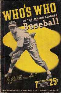 Who's Who in the Major Leagues. Seventh edition by ed Ernest - Paperback - 1st edition - 1939 - from ArchersBooks.com (SKU: 9250)
