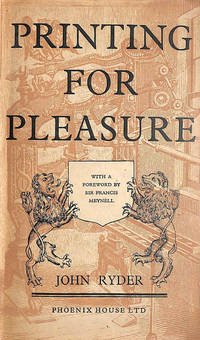 cover of Printing for pleasure