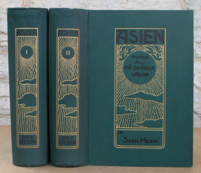 Asien. Tusen mil på okända vägar. I-II.