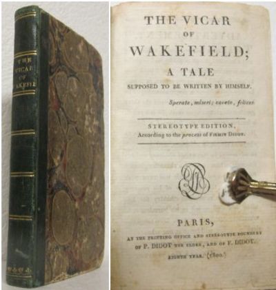 The Vicar of Wakefield. A tale supposed to be…