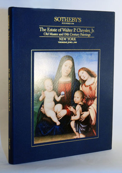 The Estate of Walter P. Chrysler, Jr. Old Master…