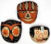 View Image 2 of 8 for Three (3) 1950's Glow-In-The Dark Children's Halloween Masks Inventory #20000900