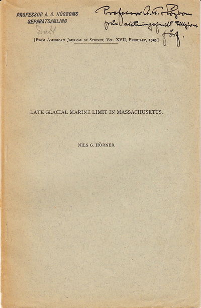 Late Glacial Marine Limit in Massachusetts.[From…