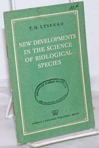 image of New developments in the science of biological species