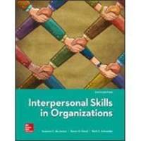 Interpersonal Skills in Organizations