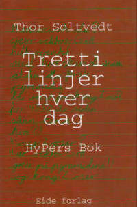 Tretti linjer hver dag. HyPers Bok.