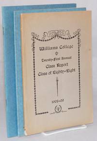 Williams College; twenty-first annual class report, class of eighty-eight [with] thirtieth...