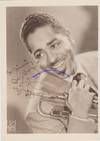 A Photo Signed By Jazz Trumpter Dizzy Gillespie