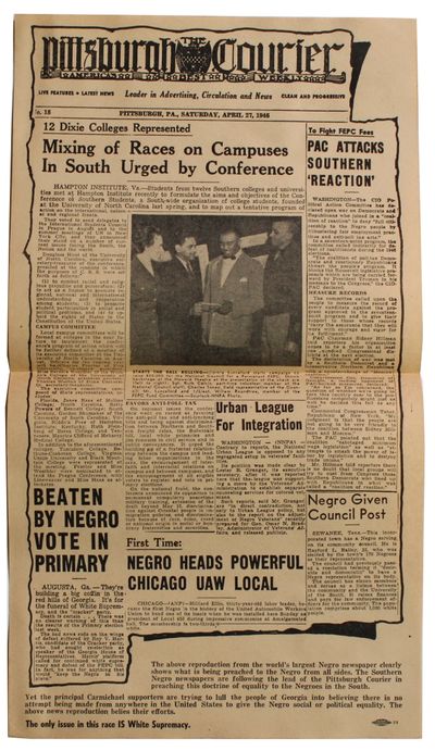 [Broadside for Georgia Gubernatorial Primary Urging that the Only Issue in the Race Is White Supremacy]