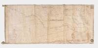 Steel's New Chart of the Coast of Brazil, Including a Plan of Rio Janeiro [blue-backed engraved maritime chart, annotated in manuscript by U.S. naval officer David Conner, showing the courses of the War of 1812 voyages of the USS Hornet]