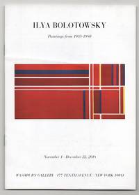 cover of Ilya Bolotowsky: Paintings from 1935-1980