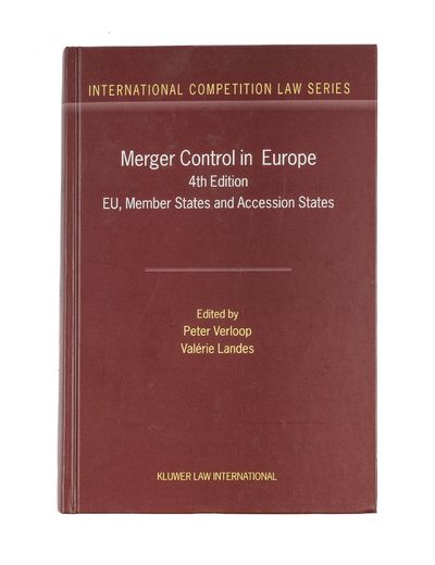 Merger Control in Europe. 4th ed. 2003