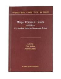 Merger Control in Europe. 4th ed. 2003