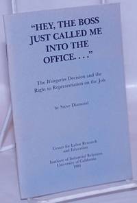 image of Hey, the boss just called me into the office....