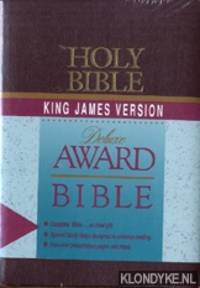 Holy bible King James version. Deluxe award bible