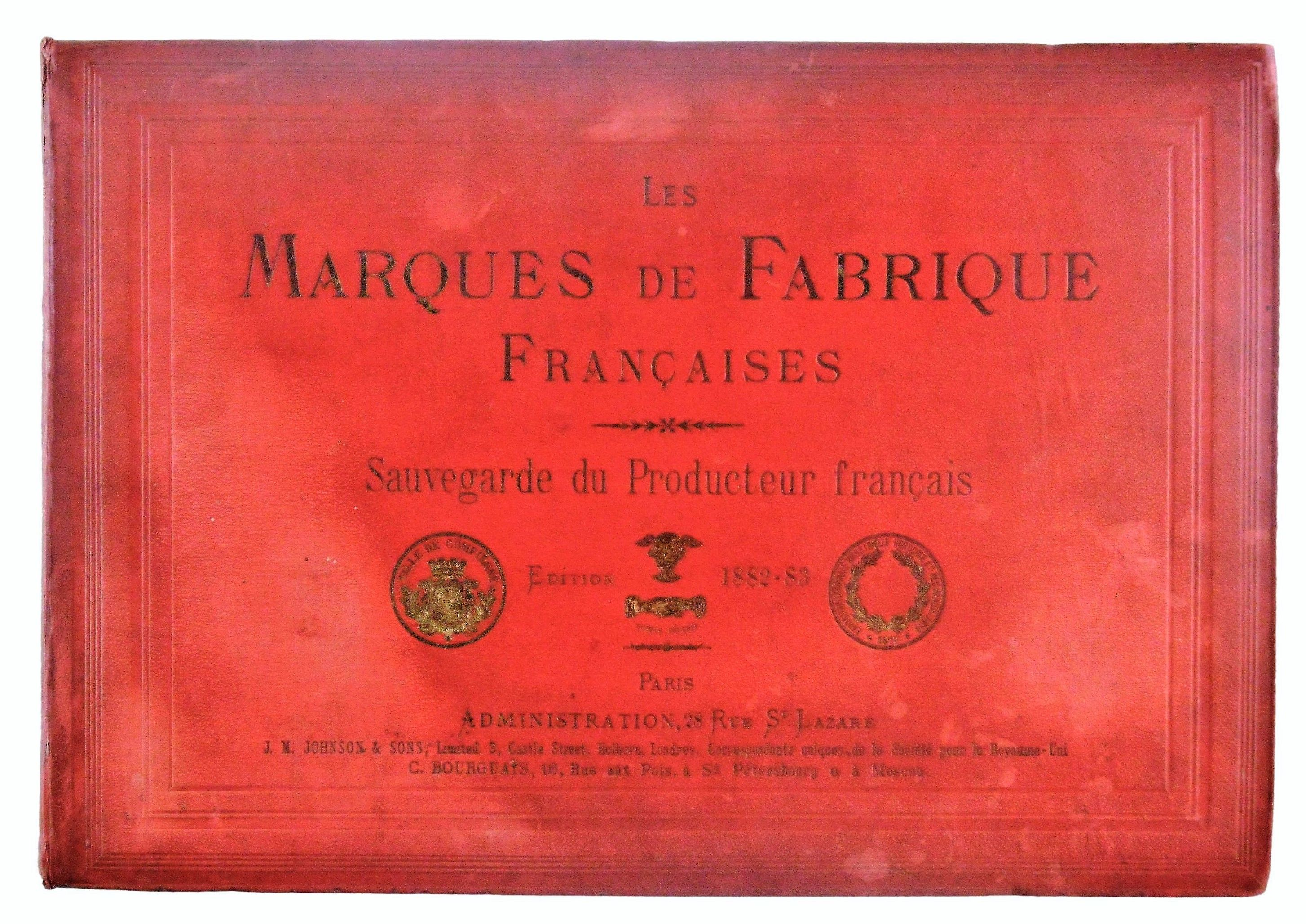 Les marques de fabrique francaises. Sauvegarde du producteur