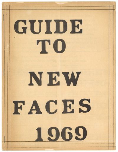 Guide to New Faces 1969