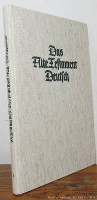 Das fÃ¼nfte Buch Mose. Deuteronomium. 2., durchgesehene Auflage by RAD, GERHARD VON