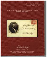 US &amp; CSA postal history de Robert A Siegel Auction Galleries - March 23, 1994