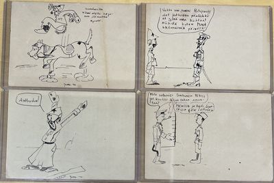 Finnish Cartoons Depicting the Military--First Soviet-Finnish War, 1939