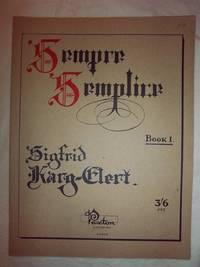 Sempre Simplice, Book I de Karg-Elert, Sigfrid - 1932