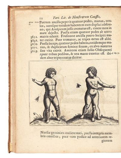 Fortunius Licetus De Monstris. Ex...; (photo 3)