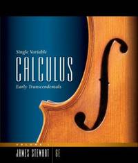 Single Variable Calculus Vol. 1 : Early Transcendentals