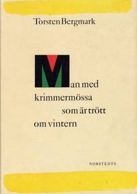 Man med krimmermössa som är trött om vintern.…