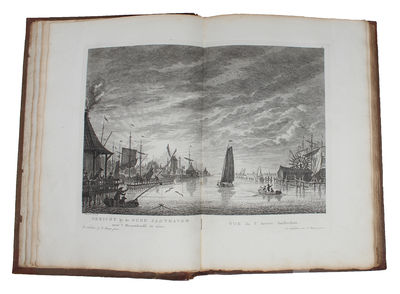 Nieuwe Atlas, van de voornaamste Gebouwen en gezigten der Stad Amsterdam, met derzelver beknopte Beschryvingen. Eerster-Tweede Deel (all). - [AMSTERDAM] (photo 3)