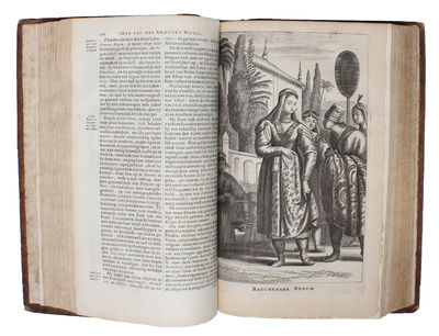 Asia, Of Naukeurige Beschryving Van Het Rijk des Grooten Mogols, En een groot gedeelte van Indiën: Behelfende De Landschappen van Kandahar, Kabul, Multan, Haïkan, Bukkar, Send of Diu, Jesselmeer, Attak, Peniab, Kaximir, Jangapore, Dely, Mando, Malva, ... - [DAPPER'S MONUMENTAL ASIA-DESCRIPTION] (photo 3)