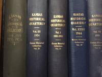 KANSAS HISTORICAL QUARTERLY Complete Run  Volume I  thru XXXIII