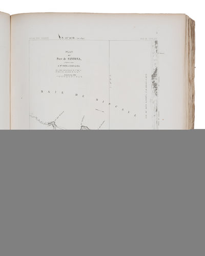 Atlas général des Phares et Fanaux à l'usage des Navigateurs,... Publié sous les Auspices de S.A.R.Mgr le Prince de Joinville. 23 Parts. (All published). (photo 4)