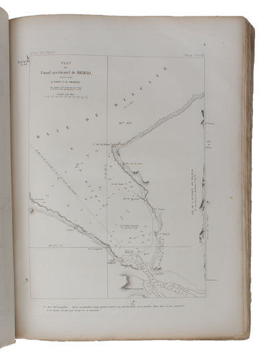 Atlas général des Phares et Fanaux à l'usage des Navigateurs,... Publié sous les Auspices de S.A.R.Mgr le Prince de Joinville. 23 Parts. (All published). (photo 7)
