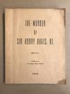 The Murder of Sir Harry Oakes, BT
