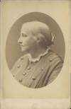 Cabinet Card Portrait of Ednah Dow Littlehale Cheney