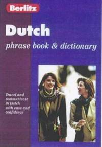 Berlitz Dutch Phrase Book and Dictionary