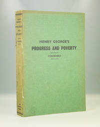Henry George's Progress and Poverty (a new condensed edition)