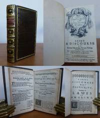 THE COMPLETE  (COMPLEAT)  ANGLER OR THE CONTEMPLATIVE MAN&#039;S RECREATION.  Being a discourse of rivers, fish-ponds, fish and fishing. To which is added the laws of angling: with a new table of the particulars in this book. by WALTON, Izaak.: