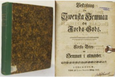 Beskrifning om swenska hemman och jorda-gods.…