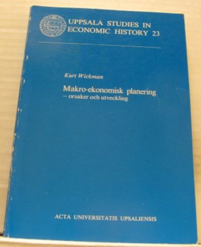 Makro-ekonomisk planering - orsaker och…