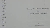 History of the British Regiments in South Africa 1795-1895