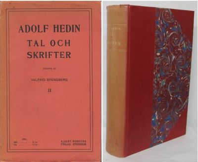 Tal och skrifter. I-II. Utgifna av Valfrid…